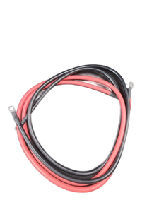 lot 5873 image: Battery Cable Set with Terminal Ends approximately 12 ft