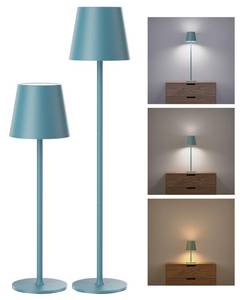 lot 5886 image: Cordless Table Lamps Rechargeable, 3 Adjustable Height, 5000mAh Battery Operated, 3 Colors Smooth Dimming, Portable LED Waterproof Table Lamp for Kitchen, Bedroom, Outdoor (2 Pack-Lake Blue)