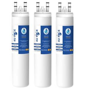 lot 5901 image: Replacement for Frigidaire ULTRAWF, Pure Source Ultra, Kenmore 9999, 469999, 46-9999, A0094E28261 Refrigerator Water Filter - Pack of 3 (Height 11 inches)