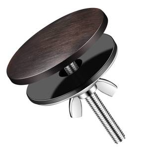 lot 6129 image: LEIFIDE 2 Inch Kitchen Sink Hole Cover Faucet Sink Hole Cap Stainless Steel Stopper Plug Plate Metal Blank for Bathroom Soap Dispenser Wash Basin(Oil Rubbed Bronze)