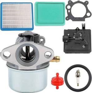 lot 6135 image: 799868 Carburetor Fits for Briggs & Stratton 675 625 Series Engine 498170 799872 790821 497347 Craftsman Murray 6.75 6.5 HP 190cc Mower with 795259 Air Cleaner Primer Base 491588S Air Filter