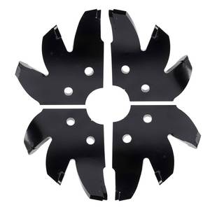 lot 6167 image: Getanye 4Pcs Stump Grinder Quadrablades 120-1276 Replacement for Toro SGR US Praxis Vermeer SC 130 38 Inches Thickness Stump Grinder Blades 1201276