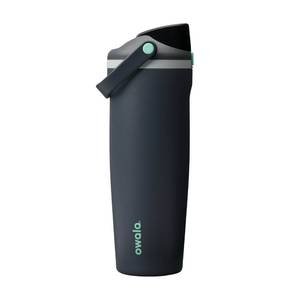 lot 6185 image: Owala FreeSip Sway Insulated Stainless Steel Water Bottle with Two-Way Spout, Built-In Straw and Bucket Handle, Made for Travel, School, and Sports, 30oz, BPA Free, Leak Proof, Foggy Tide