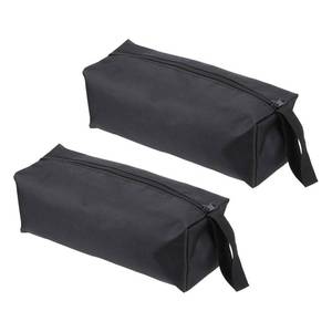 lot 6205 image: PATIKIL 12 Zipper Tool Pouch, 2 Pack Multipurpose Tool Bag Waterproof Tote Bag Storage Organizer for Screwdrivers Pliers, Black