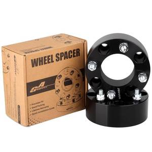 lot 6210 image: GAsupply ATV 4x110 Wheel Spacers 2 inch, Black ATV Wheel Adapters Spacers 74mm Hub Bore 10�1.25 Studs, Compatible with Honda, Suzuki, Bombardier, 2 Pack