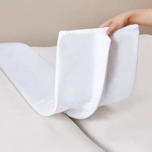 lot 7648 image: Selectico 12 Extra Wide Split King Gap Filler for Adjustable Bed, Bed Bridge Twin to King Converter with Washable Cover, Close The Gap (0-3),White