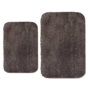 lot 7674 image: DSHXL 2 Piece Bathroom Rugs and Mats Sets, Soft Bath Mats for Bathroom with Non-Slip Backing, Machine Washable Microfiber Absorbent Bath Rugs (16x24 Plus 20x32,Chocolate)...