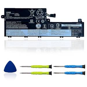 lot 8079 image: OUWEE L19C6P72 Laptop Battery Compatible with Lenovo ThinkPad T15p 1st Gen ThinkPad P15v 1st Gen 20TN 20TM 20TQ 20TR Series L19L6P72 SB10T83203 5810W13960 SB10T83204 5B10W13961 11.52V 68Wh 5930mAh