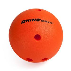 lot 8139 image: Champion Sports Foam Bowling Ball Rhino Skin Soft - 1.5 Lb Bright Orange