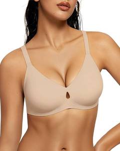 lot 8180 image: LetsJoli Jelly Bras for Women No Underwire Wireless Bras with Support and Lift for Daily Comfort Lounge Sleep Tshirt Bras (Nude 2XL)