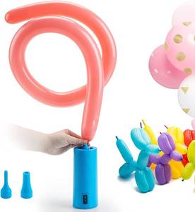 lot 8198 image: Electric Balloon Air Pump - Portable Inflato Blower for All 260 Balloons, Great for Long Animal Balloon Foil Balloons Inflator Pump for Event & Party Decoration(Sky Blue)