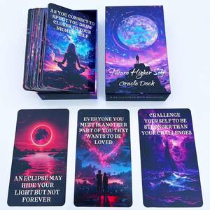 lot 8203 image: EMPATHSOUL Highest Self Messages Oracle Deck, Cosmic Guidance, Divine Energy for Beginners, Unlock Your Full Potential, Life Purpose Fulfilment