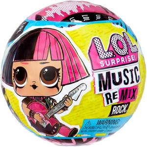 lot 8231 image: L.O.L. Surprise Remix Rock Dolls Lil Sisters with 7 Surprises Including Instrument - Collectible Toy Gift for Kids, Girls and Boys Ages 4 5 6 7 Years Old, Multi color
