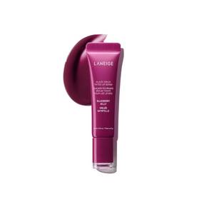 lot 8234 image: LANEIGE Glaze Craze Tinted Hydrating Lip Serum for Glossy, Nourished Lips with Plumping Polypeptides, Blueberry Jelly