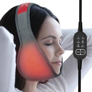 lot 8262 image: Comfytemp Face Heating Pad for TMJ Relief, Heated Face Mask with 3 Heat and Time Settings, USB Electric Wearable Heating Pad for Face Jaw Chin Wisdom Teeth, Oral and Facial Surgery
