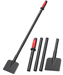 lot 11238 image: BREWIN TOOLS Adjustable 30��60�� Heavy-Duty Ice Scraper and Ice Chopper with Shock-Absorbing Grip, Beveled Blade for Driveway, Sidewalk, Patio, Garage, Yard & Outdoor Stairs, Easy Assembly Winter Tool
