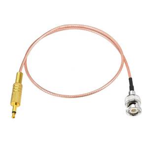 lot 12041 image: Eightwood BNC Male to 3.5mm 18�� Mono TS Male Plug Stereo Adapter Coaxial Power Audio Cable 1.6 Feet