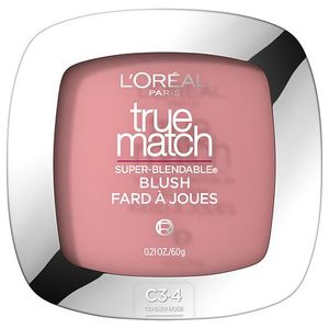 lot 12043 image: LOreal Paris True Match Blush C3-4 Tender Rose .21oz