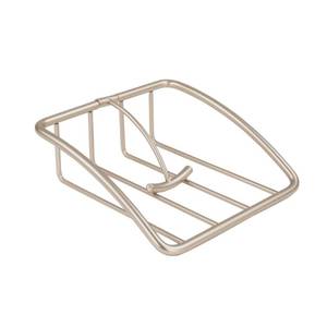 lot 12148 image: Spectrum Euro Napkin Holder for Table Kitchen Organizer for Counter Dining Room Table, Modern Sturdy Metal Flat Napkin Dispenser with Weighted Tension Arm Home for Paper Cocktail Napkin, Satin Nickel