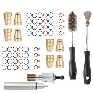 lot 12163 image: LABLT Injector Sleeve Cup Removal and Install Tool with Replacement for E-Series F-Series Excursion 1994 1995 1996 1997 1998 1999 2000 2001 2002 2003 7.3L