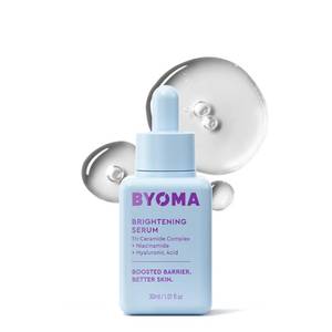 lot 12194 image: BYOMA Brightening Serum - Barrier Repair Serum - Brightening & Hydrating Face Serum with Hyaluronic Acid, Niacinamide & Ceramides - Hyaluronic Acid Serum For Face, Glowing, Radiant Skin - 1.01 fl. oz
