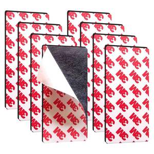 lot 12207 image: Thaibear Magnetic Strips, Flexible Magnet Strips with Adhesive Backing (8 Pack, 4 x 2) Strong Adhesive Magnetic Tape for DIY, Crafts, Fridge - Sticky Magnet Tape Strip for Wall