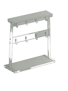 lot 19083 image: Double-Tier Mug Holder Display Stand