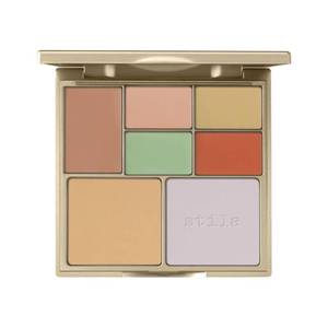 lot 20144 image: Stila Color Correcting Palette, Correct And Perfect All In One, Cream & Powder Face Makeup for Dark Circles, Redness, 0.45 Oz.