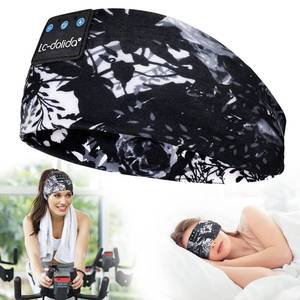 lot 20156 image: LC-dolida Sleep Headphones Bluetooth 5.4, Headband Earphones Wireless, Sleep Mask for Sleeping, Sports, Gifts, Workout, Jogging, Yoga,Insomnia, Air Travel, Meditation