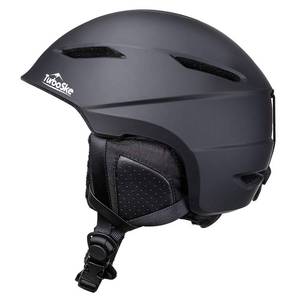 lot 20162 image: TurboSke Ski Helmet, Snowboard Helmet Snow Sports Helmet, Audio Compatible Helmet for Men, Women and Youth (M, Black)