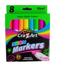 lot 20216 image: Cra-Z-Art Neon Markers Set of 8