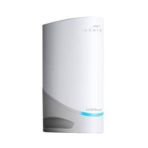 lot 20257 image: Arris (S33-RB) - Cable Modem - DOCSIS 3.1 Multi-Gigabit Cable Modem for Comcast Xfinity, Cox, Spectrum & More 1 & 2.5 Gbps Ports 2.5 Gbps Max Internet Speeds 4 OFDM Channels 1 Year Warranty - Renewed