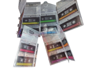 lot 20259 image: 1980s Audio Cassette Tape foldable boxes