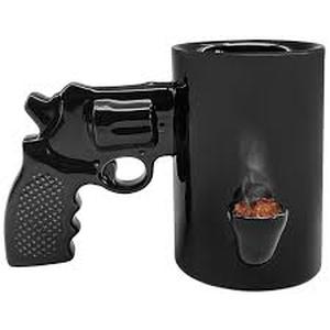lot 5890 image: Caliber Gourmet Smokin Gun Coffee Mug