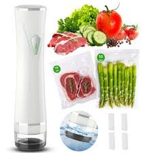 lot 5898 image: Smart Portable Vacuum Sealer ZB-S60 with Bags