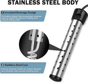 lot 6087 image: Stainless Steel Electric water heater
