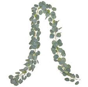 lot 7678 image: Artificial Eucalyptus Leaves Garland