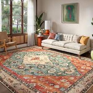 lot 7701 image: Area Rug Unknown Size
