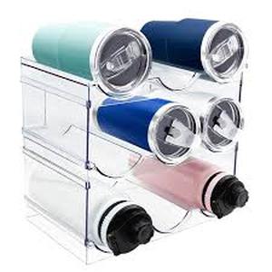 lot 11266 image: Spaclear Water Bottle Organizer 3 Pack