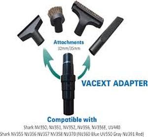 lot 12079 image: Vacext 1-38 Inch Vacuum Attachment Kit