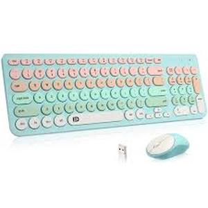 lot 19049 image: iK6632 Wireless Desktop Keyboard and Mouse Combo