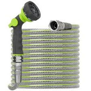 lot 19060 image: Steel Flexible Metal hose approx. 30 ft.