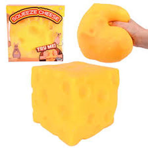 lot 20190 image: Squeeze Cheese Stress Toy