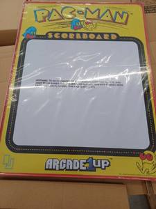 Pallet of Arcade1Up Pac-Man Metal Scoreboards