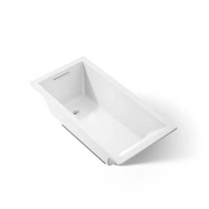 Kohler K-1121 Underscore Collection 60  Drop In Deep Soaker Bath Tub - White- Retail: $1317