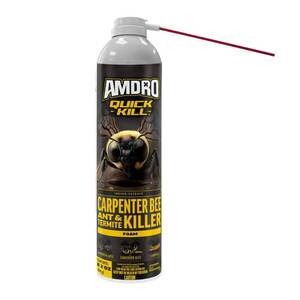 lot 24607 image: Amdro Quick Kill Carpenter Bee  Carpenter Ant & Termite Killer Foam 1 LB 2 OZ