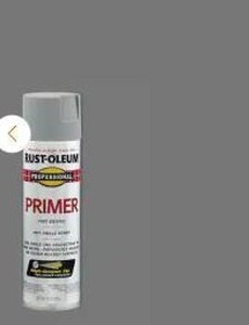 lot 24669 image: Rust-Oleum Professional 15oz Gray Primer Spray