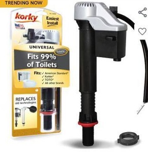 lot 24678 image: Korky QuietFILL Universal Toilet Fill Valve
