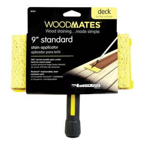 lot 24682 image: Mr Longarm 0330 Woodmates Deck Stain Applicator  9-In.