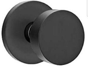 lot 24686 image: Emtek Round Door Knob with Rosette
